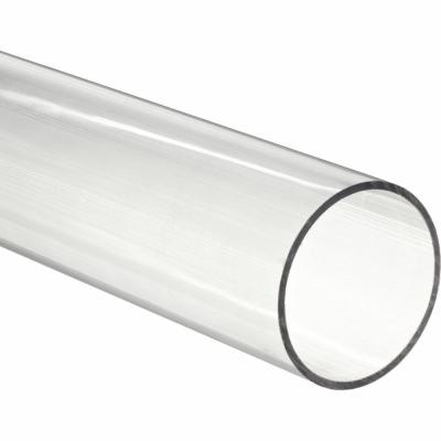 China Subject to high impact or repeated clear color of factory use best tubing extrudate polycarbonate tube PC direct plastic pipe for sale