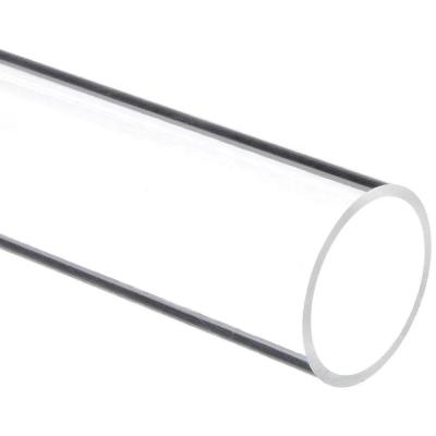 China Clear Tube PC High Transmittance Customized Polycarbonate Plastic Tubing for sale