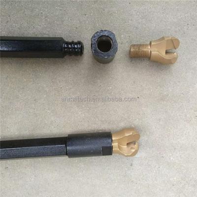 China Full Roof Bolt Hole Drilling PDC Plate Drill Bit 30mm Roof Bolting Drill Bits Coal Mining Drill Bits for sale