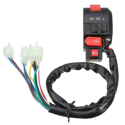 China Motorcycle Gy6 140cc 150cc PVC Copper Wiring Harness with OEM Color and Conductors Copper for sale