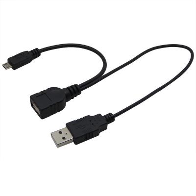 China Micro Connector Charging Cable for Fast Charging Cell Phones 20cm Custom Standard for sale