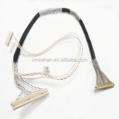 China Mini ITX Motherboard 40 Pin LVDS Extension Cable with Universal J1962 OBD2 Connector for sale