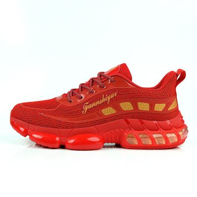 China New Arrivals 2022 Fashion Trend Men's Running Shoe Fluorescent Unisex Streetwear Fashion Sneakers Unisex Casual Lifestyle Walking Shoes for sale