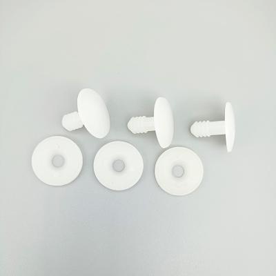 China Plastic Craft Toy Bear Making China Supplier of DIY Toy Swivel White 20mm Doll Joint For DIY for sale