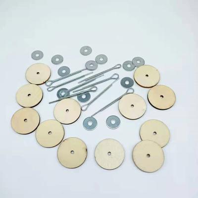 China Cotter Pin Joint Sets For Toy Accessories Hot Sale Wood Bear Bear Toy And Doll for sale