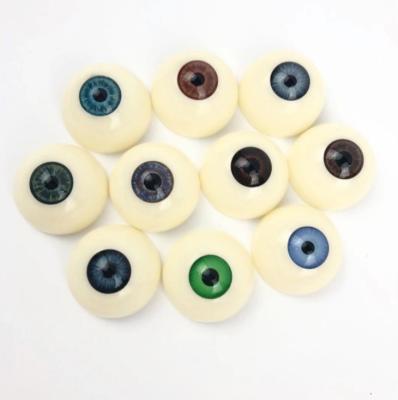 China Mini Toy Handmade Semicircle Plastic Acrylic eyeball for reborn baby dolls for sale