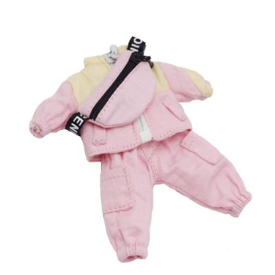 China Mini Toy Handmade Fashion Sport Sweat Suit Doll Clothes For OB BJD Small Doll for sale