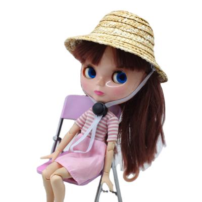 China Cute DIY TOY Sell Well New Type Toy Small Mini Summer Straw Hat for Decoration for sale