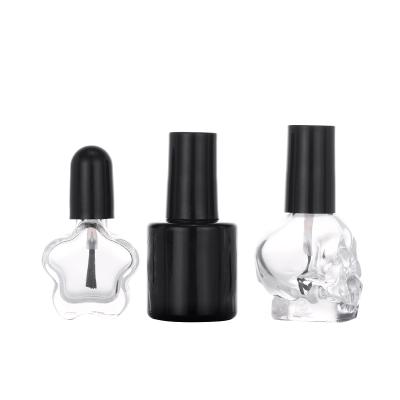 China Factory Price Cosmetic Durable Empty Glass Nail Polish Bottles For Nail Polish Manufacturer for sale