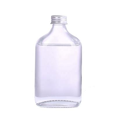 China 500ml Beverage Beverage Bottle Eco-friendly Screw Mouth Glass Drinking Bottle Juice Wine Bottle for sale