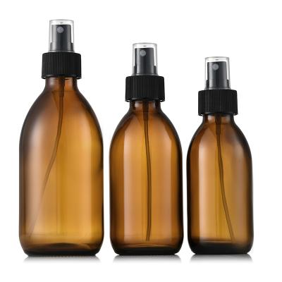 China Classic Low Price Glass Bottle Empty Transparent Spray Bottles 60ml 100ml 125ml 500ml for sale