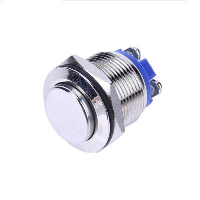 China 19mm Push Button Switch High Advantage On The ScrewFeet 19-A1 Momentary Push Button Switch for sale