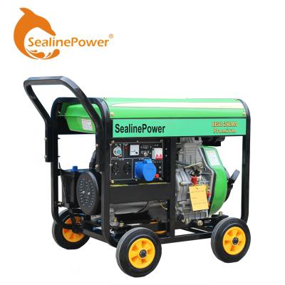 China 50/60HZ 5000 Watts Small Size SED6000 Open Diesel Price Manufacturer Generator Small Size (E) for sale