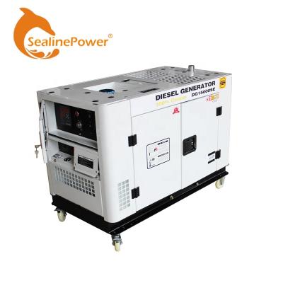 China 10KW EV80 powered two cylinder water cooled diesel genset SED18000 for sale