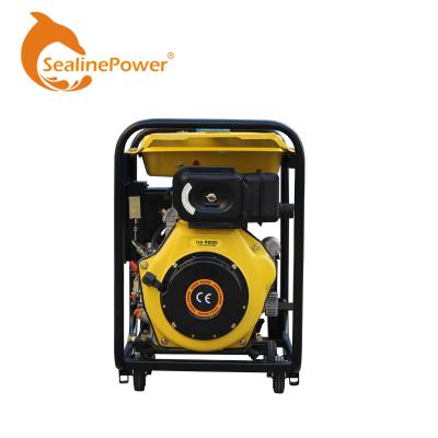 China 5KW 220A SDG7000 Portable Diesel Welding Generator Set Japan Technology (e) for sale