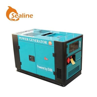 China Two Cylinder Sealine 4 Stroke Water Cooled Diesel Generator 10KW With Two-cylinder for sale