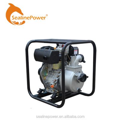 China Agricultural Irrigation Air Cooled Engine 170F Diesel Water Pump for sale