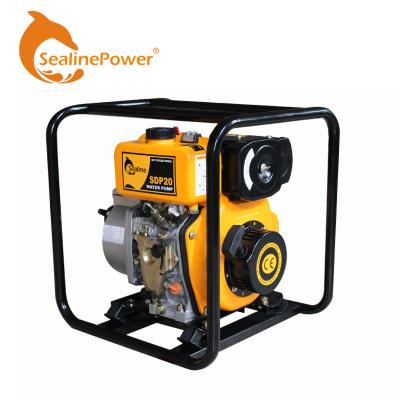 China 7 Hp High Quality Farming Irrigation Portable Diesel Engine 3 Inch Irrigation Water Pump for sale