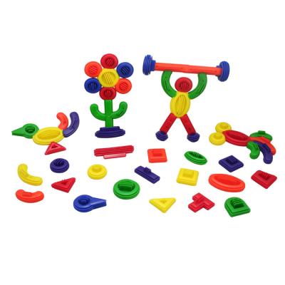 China Construction Toys 168 Pcs Connectors Soft Building Toys And Birds Creative Building Blocks For Children for sale