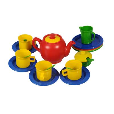 China Kitchen Toys Set Plastic Tea Set Toys Kitchen Pretend Play Toys For Children for sale