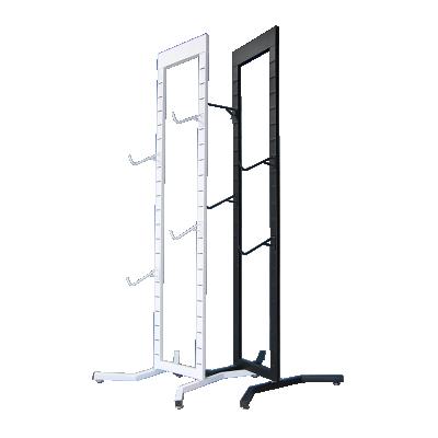 China Two Tier Display Bike Rack Wall Mount Bicycle Rack Hanger Storage Bike Shelf Rack for sale