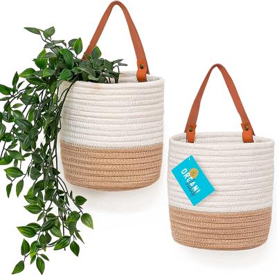 China Wall Decor Multifunctional Basket Wall Hanging Basket Factory Woven Hanging Basket for sale