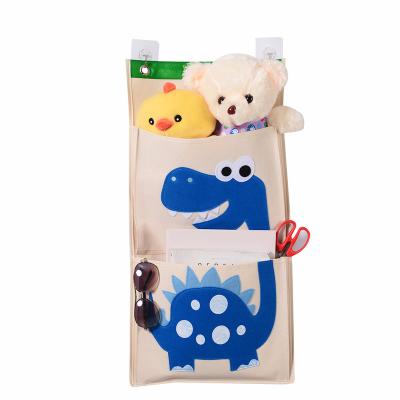 China Promotional Hangable Storage Bag Cute Cartoon Children's Toy Organizer Bag for sale