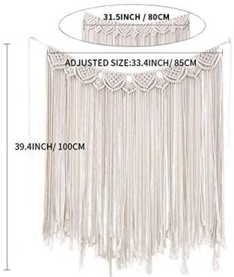 China Wall Hanging Art Macrame Tapestry Wall Hanging Contemporary Decor Tapestry Wall Hanging for sale