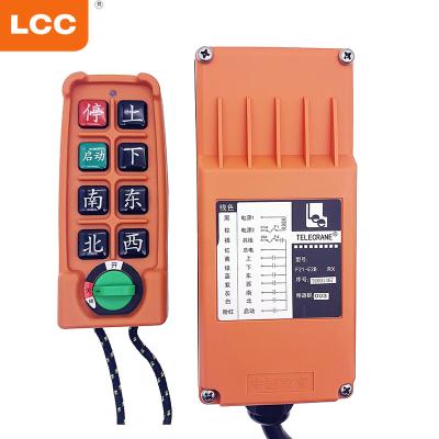 China Factory Price F21-E2S Telecrane 8 6 Button Single Speed ​​Waterproof Industrial Electric Hoist Wireless Remote Control for sale