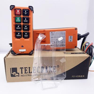 China Waterproof F21-E2B radio rc radio transmitter receiver lift crane truck wireless remote control for sale