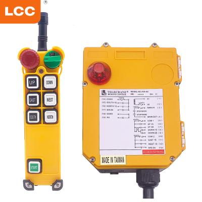 China Factory Price F24-6D TELECRANE 6 Buttons Dual Speed ​​Industrial Crane Sale 12v 24v 220v 380v Mine Drilling Rig Remote Control for sale