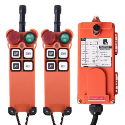 China Factory Price F21-4S Telecrane 12v 24v 220v Crane 4 Electric Keys Radio Overhead Crane Remote Control With Transmitter Receiver for sale