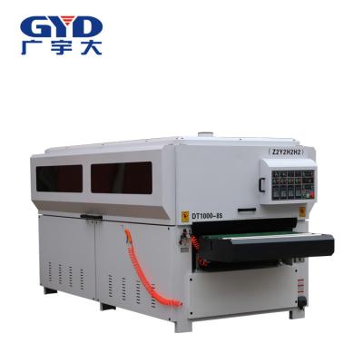 China Double Sides Linear Polishing Machine For Furniture Door 3500 KG Frequency Control for sale