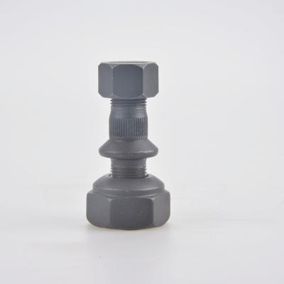 China Steel Wheel Bolt MITSUBISHI Canter FE111 Front M19X1.5 / 19X1.5X77 For Japanese Heavy Truck for sale