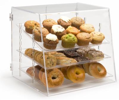 China Acrylic Clear Acrylic Cake Display Box, Cupcake Display Box, Cake Display Showcase for sale