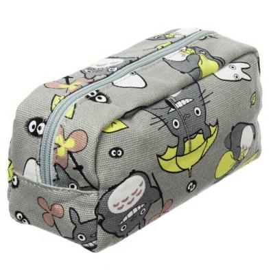 China Eco-Friendly My Neighbor Totoro Pen Bag Pencil Case Cosmetic Makeup Bag Pouch (Green) for sale