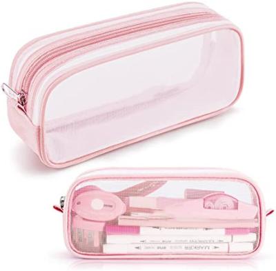 China Eco-Friendly Grill Mesh Pencil Case Pen Bag for sale