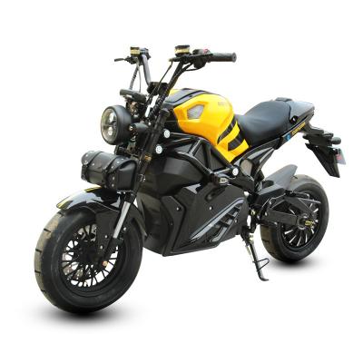 China 2000w Adult Electric Square Wave Motor Motorcycle Strong Power Long Range Racing Motorcycle With Lithium Battery Small Monster for sale