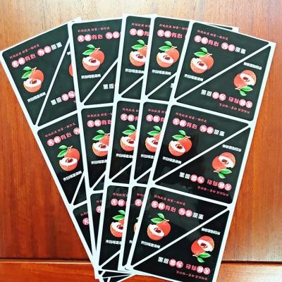 China Food Packaging Bottle Sticker Labels Featuring Matte Surface Alternative Te koop