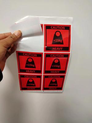 Cina CMYK Digital Print Tech Product Identifying Stickers For Product Identification in vendita