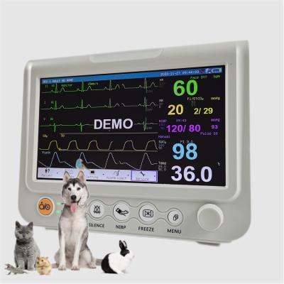 중국 Durable 7 Inch Vital Signs Monitor Multiparameter Monitor Veterinario Vital Signs Monitor 판매용