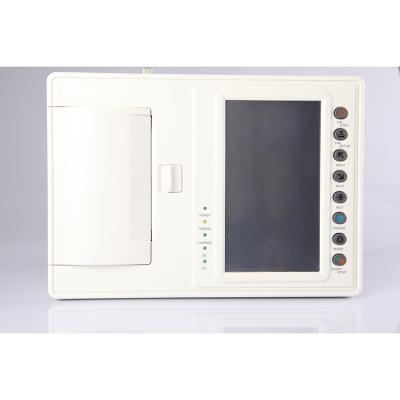 中国 Medical ecg machine 12 Channel lead metal ecg machine portable ekg 6 electrocardiograph stress ecg machine 販売のため