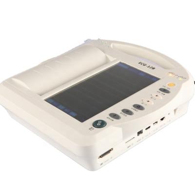 China Human ecg machine heart examination cardiology 12 channel ecg machine ekg electrocardiogram machine ECG for sale