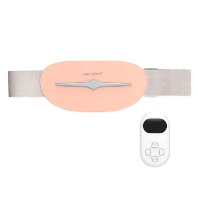 China Remote Hot Abdominal Compress Massage Home Office Voice Medical Device Physiotherapy Support Belt Wireless Body Massager Belt for sale