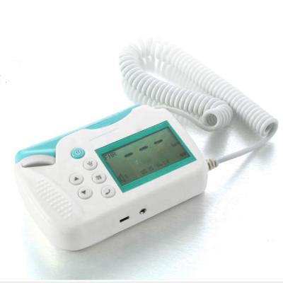 China Cardiology Fetal Doppler Ultrasound Portable Handheld Ultrasound Baby Heart Monitor Pocket Prenatal Monitoring Fetal Monitor for sale