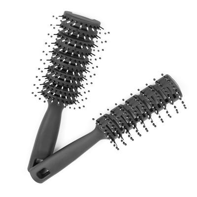 China Other Bristle Hair Brush Nylon Styling Comb Carbon Set Carbon Fiber Comb for sale