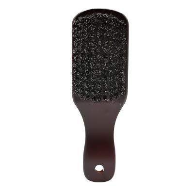 China Other boar hair brush carbonized solid wood cleaning brush massage wholesale bamboo comb for sale