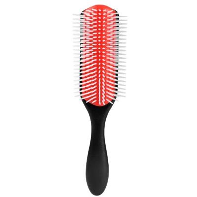 China Hot-selling Home Detangling Denman Factory Supply Amazon Direct Plastic 9 Rows Wavy Hair Brush for sale