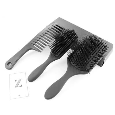 China Other Heat Resistant Paddle Brushes Wide Tooth Comb Detangling Hair Brush for sale