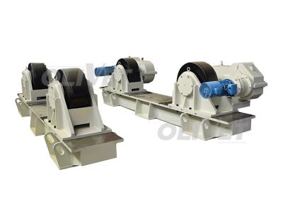 China 200T Capacity Adjustable Turning Rolls Adjustable Turning Rolls - HGK Series Turning Rolls Supplier for sale